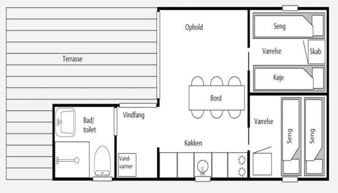 Ostersoparken Camping Hotel Gedser Camera foto