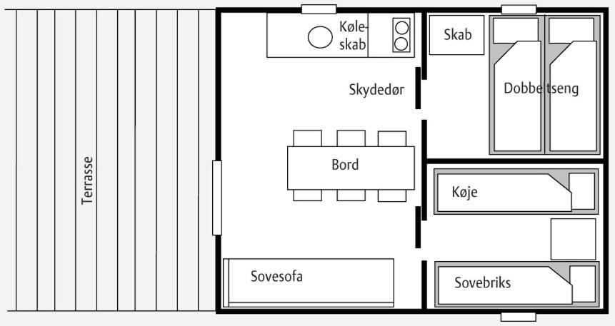 Ostersoparken Camping Hotel Gedser Camera foto